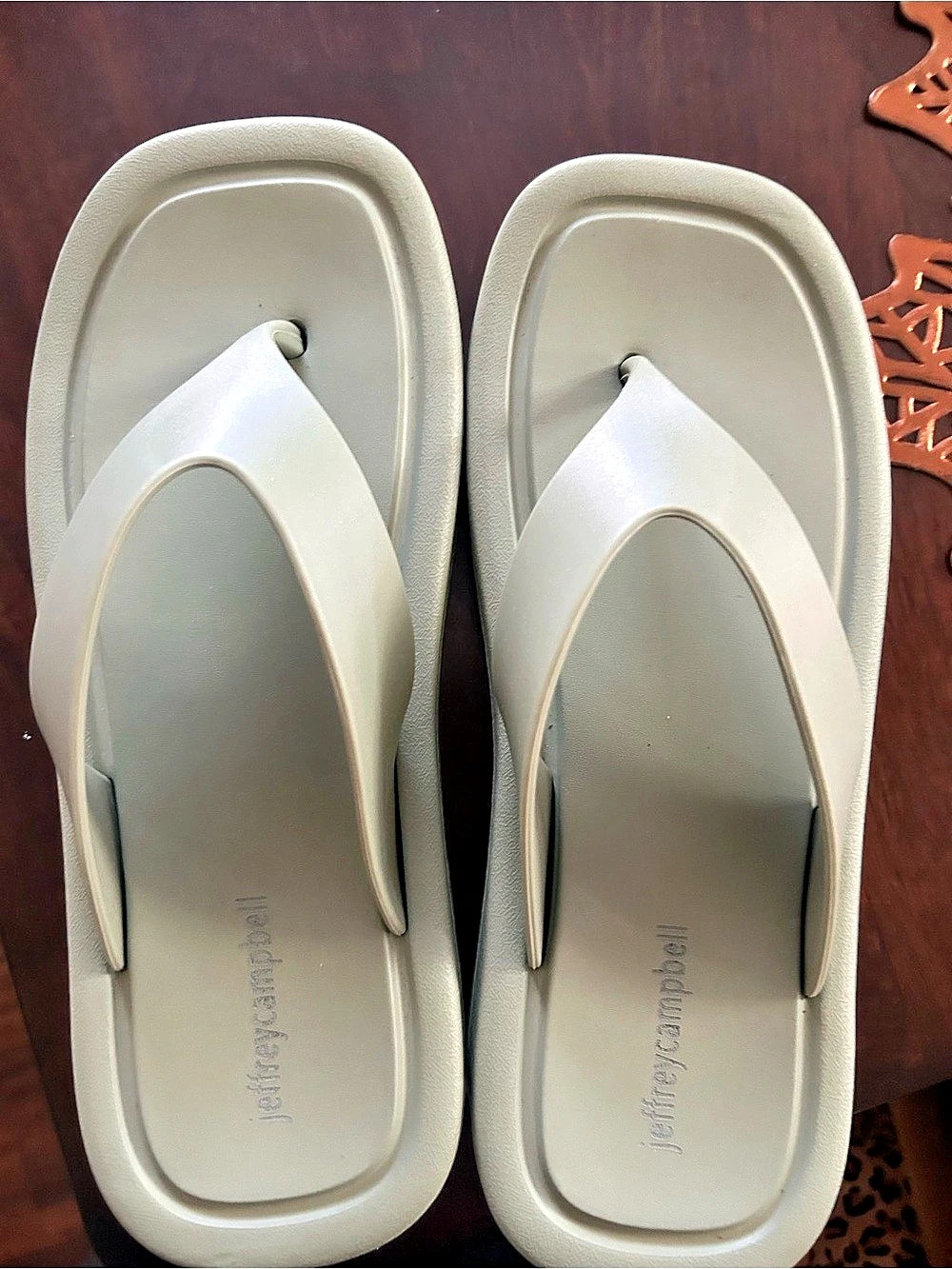 Rider Green Flip Flop Sandals US 7 EU 38